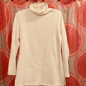 Cream turtle neck